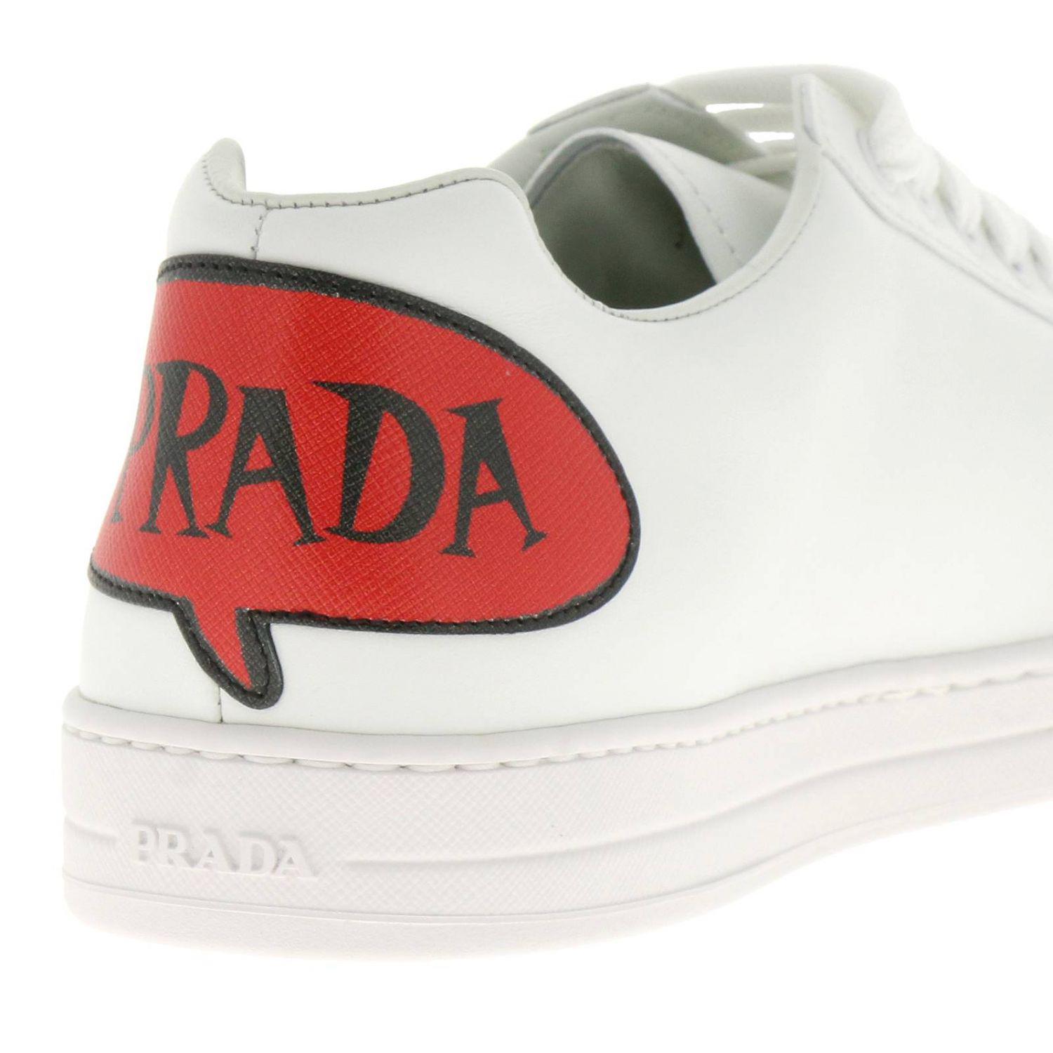 Shoes Leather Trainers in White for | Lyst