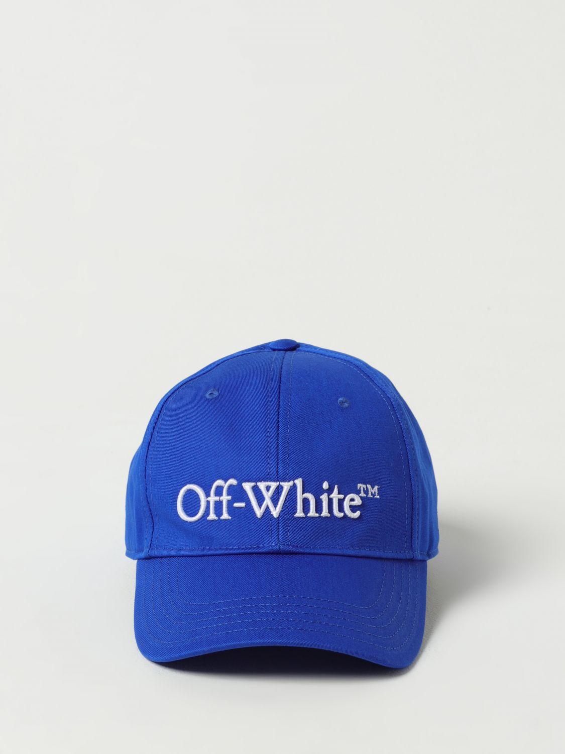 Off-White c/o Virgil Abloh Bookish Dril Cotton Hat With Embroidered Logo in  Blue for Men | Lyst
