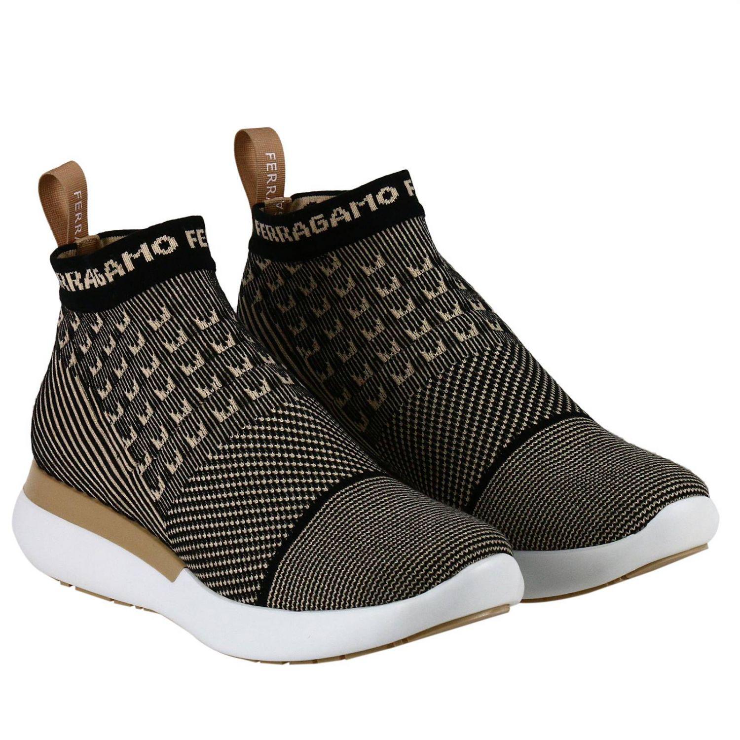 black ferragamo shoes