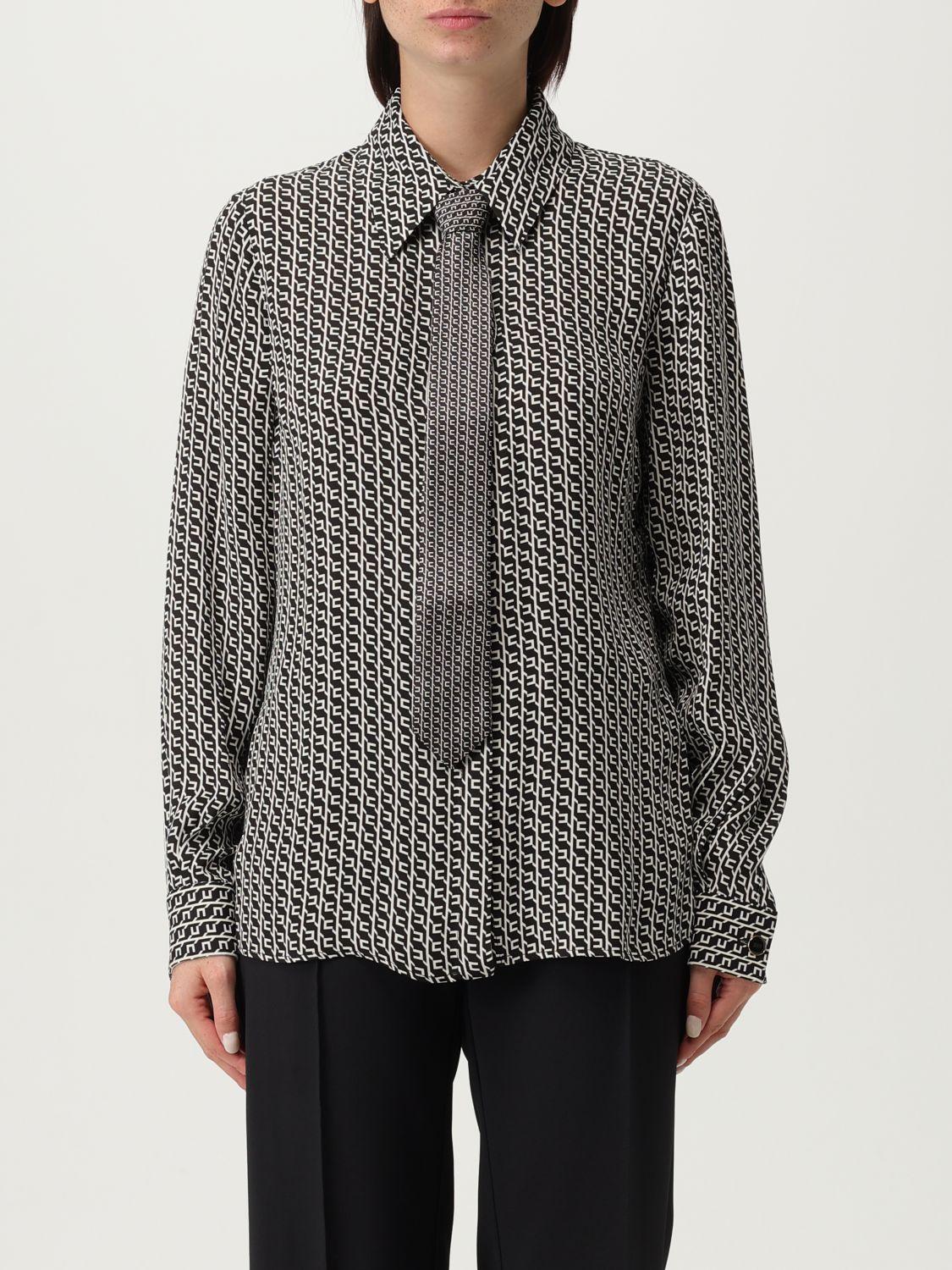 Tシャツ・カットソー ELISABETTA FRANCHI Women Tops BK69T51E2314 black Elisabetta Franchi Tops for Women | Online Sale up to 45