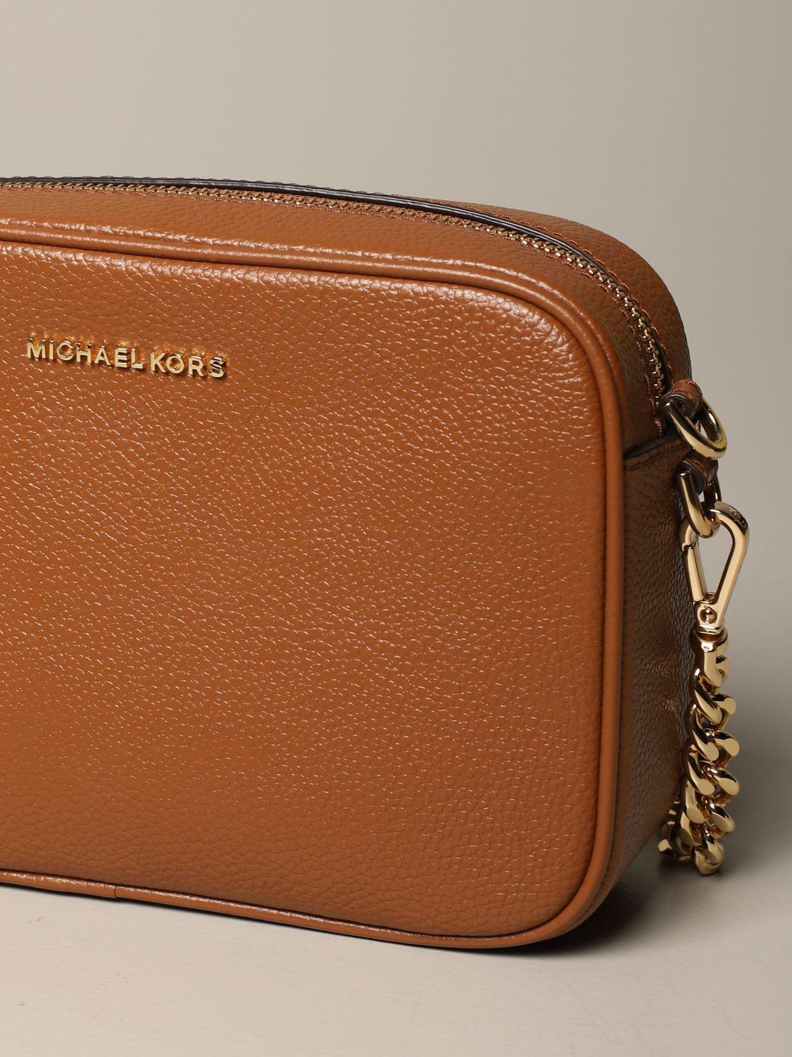 MICHAEL Michael Kors Leather Crossbody Bags in Brown Lyst