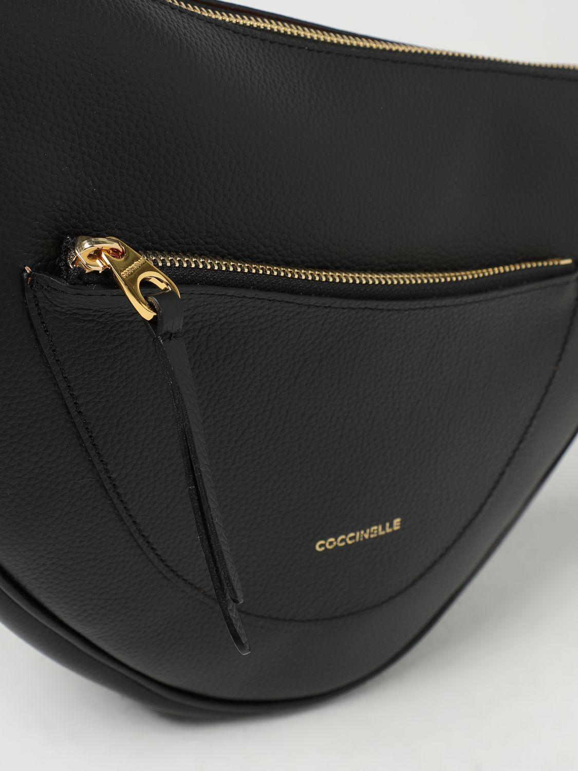 Coccinelle black crossbody bag hot sale