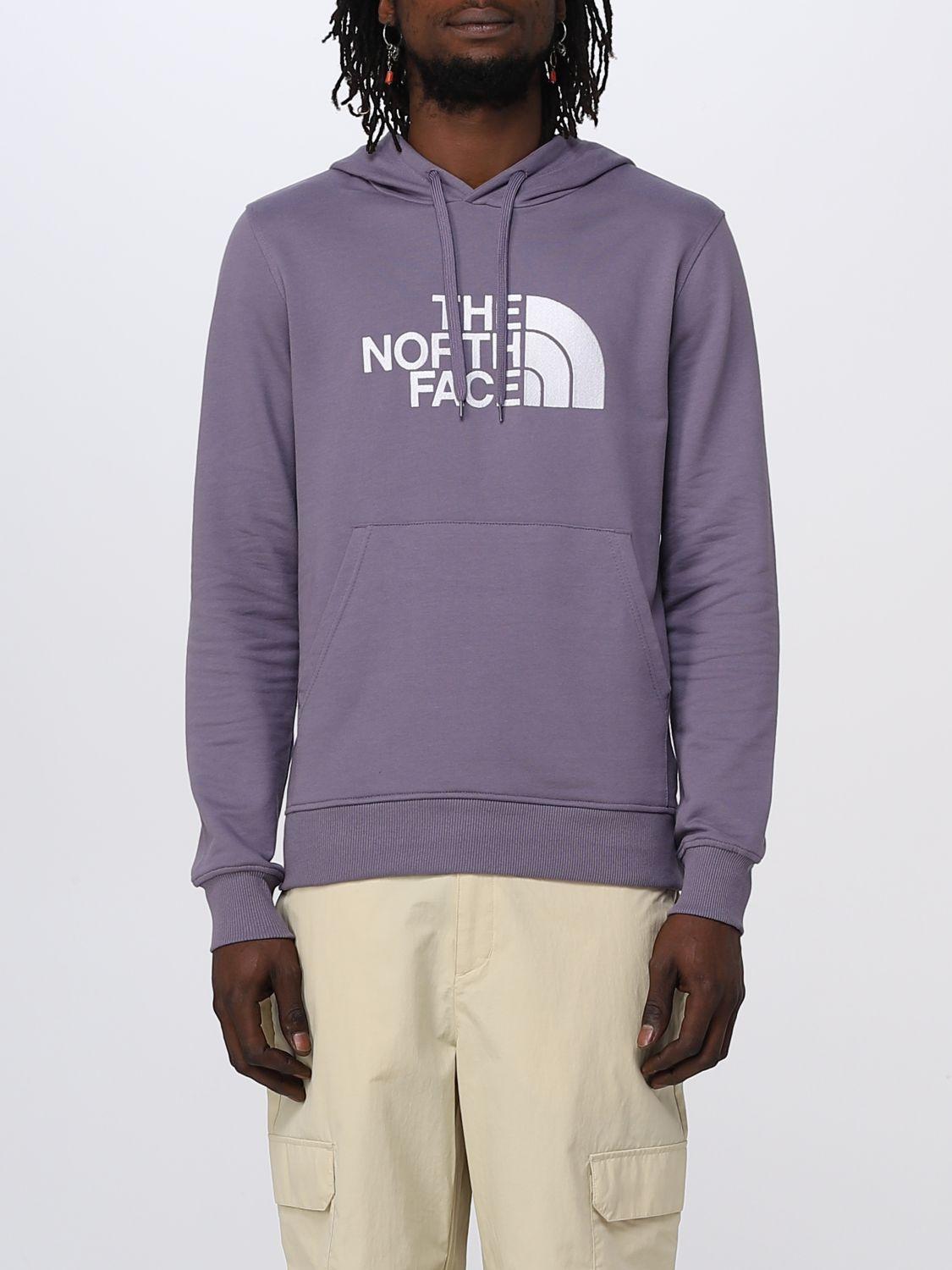 the north face purple sweatshirt