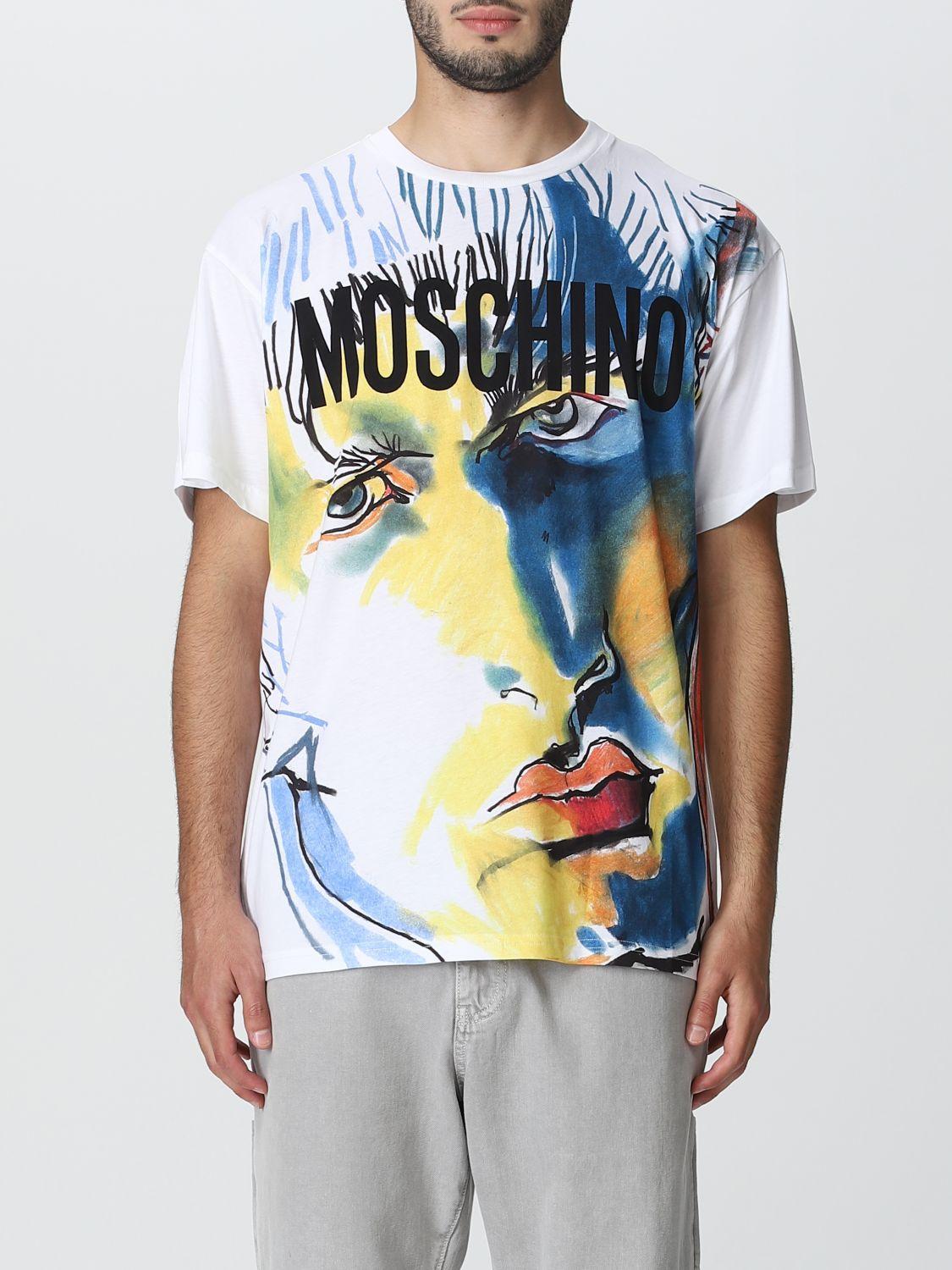 Moschino Couture T-shirt in Blue for Men | Lyst