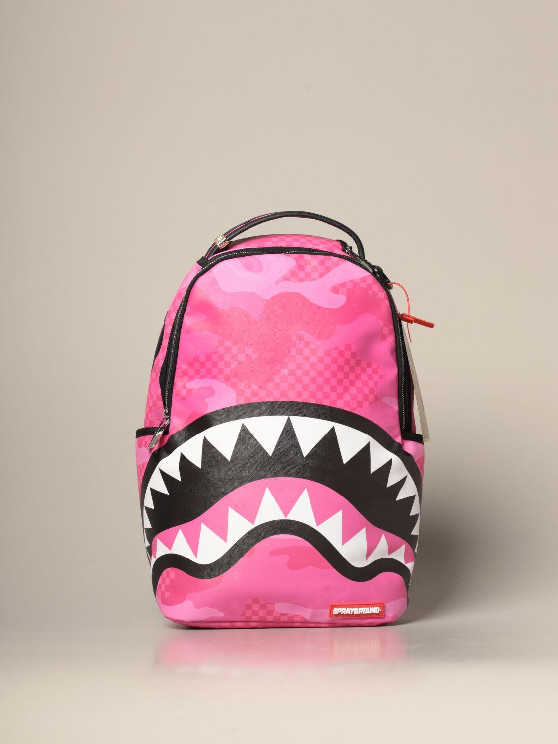 Sprayground Backpack in Pink for Men