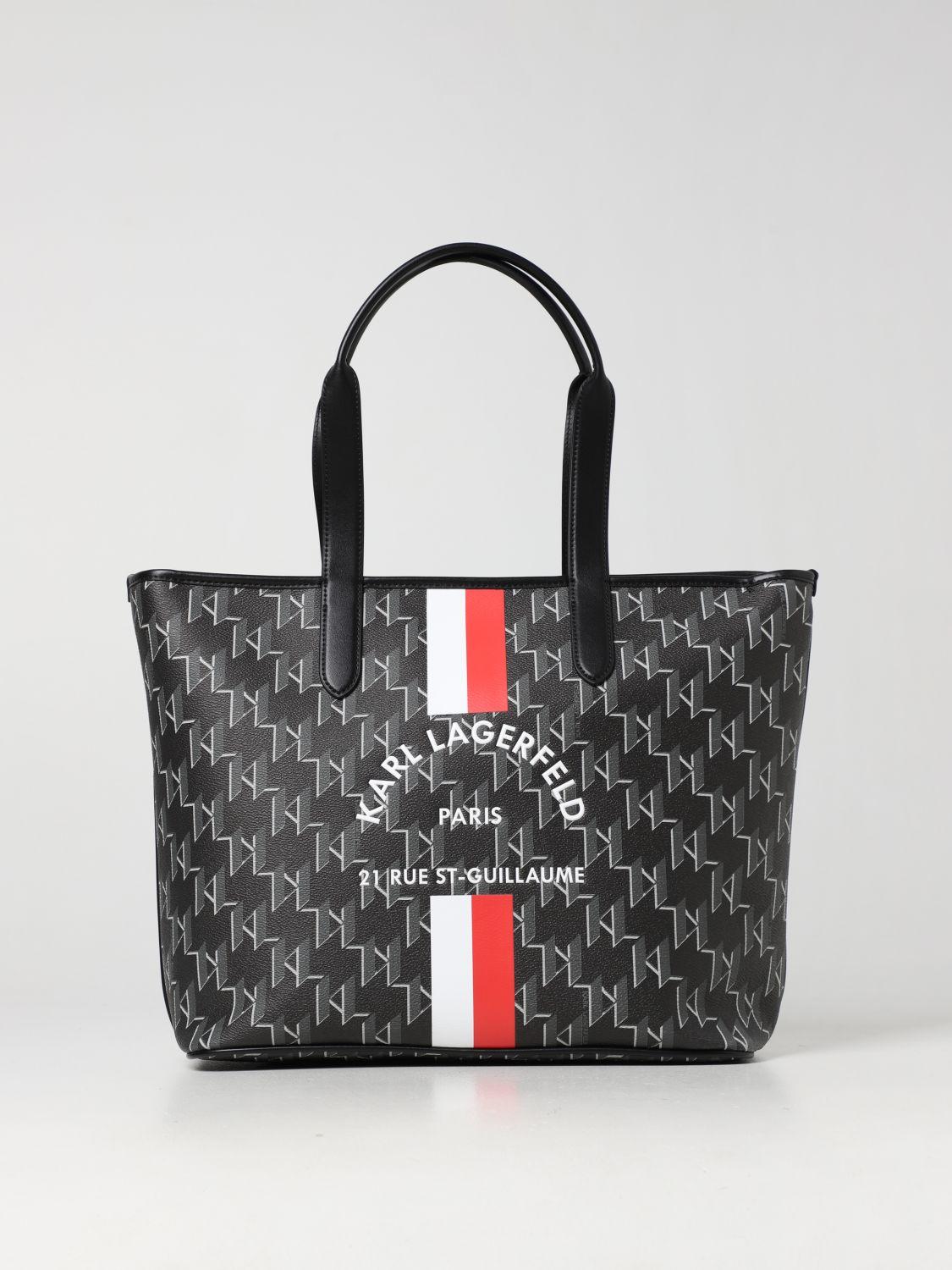 Karl Lagerfeld Tote Bags in Black Lyst