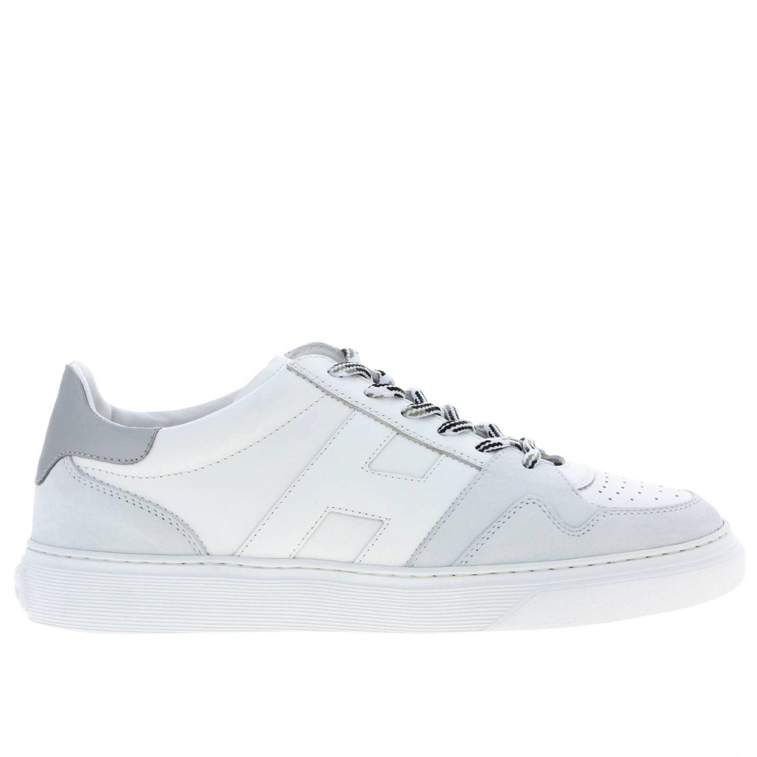 Hogan 365 Sneakers In Leather And Suede With Rounded H in White for Men ...