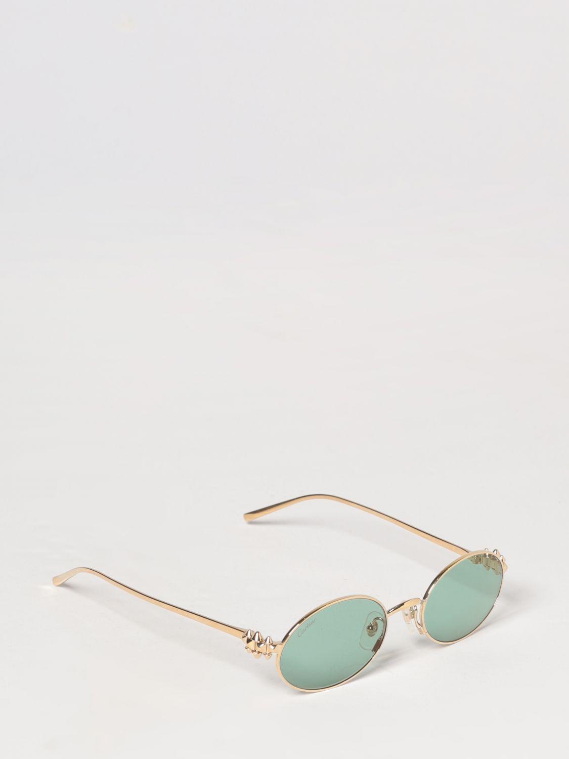 Cartier Ct0644S Metal Sunglasses in Natural | Lyst display picture 1