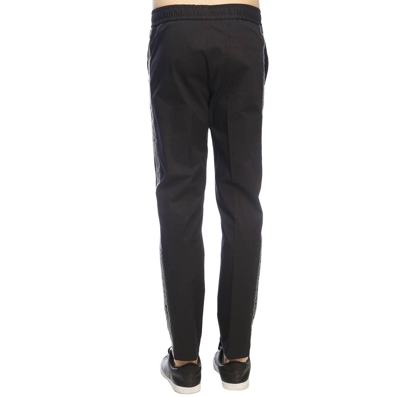 Versace Men's Pants in Black for Men Lyst
