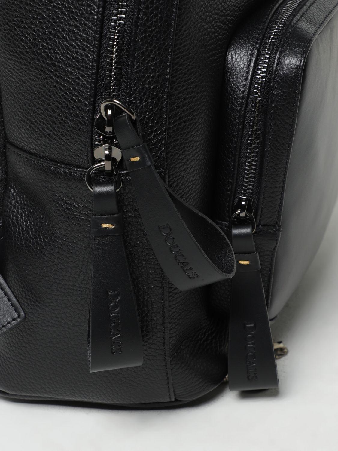 Doucal s Backpack in Black for Men Lyst UK