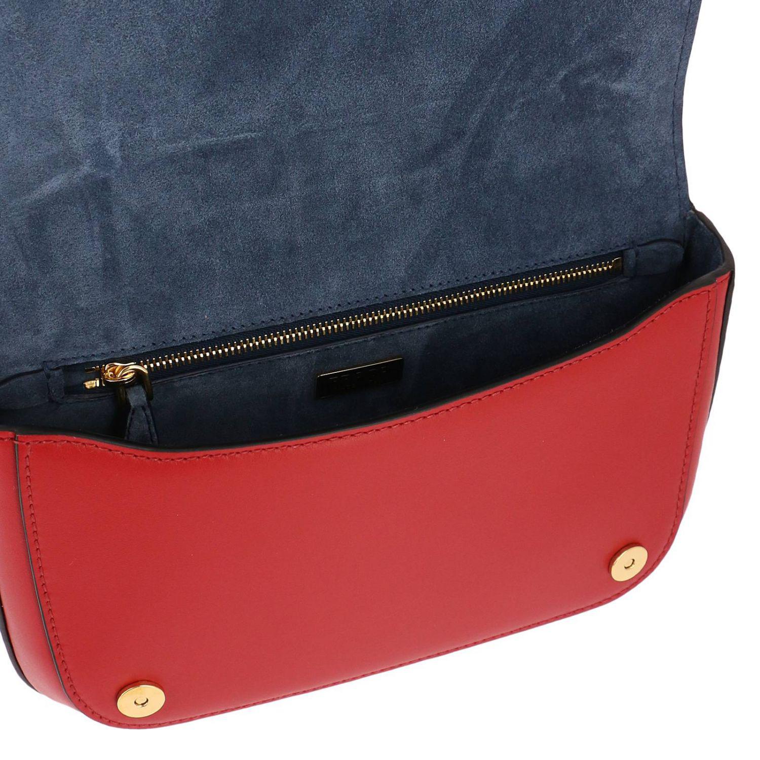 Prada Leather Crossbody Bags Shoulder Bag Women in Red Lyst