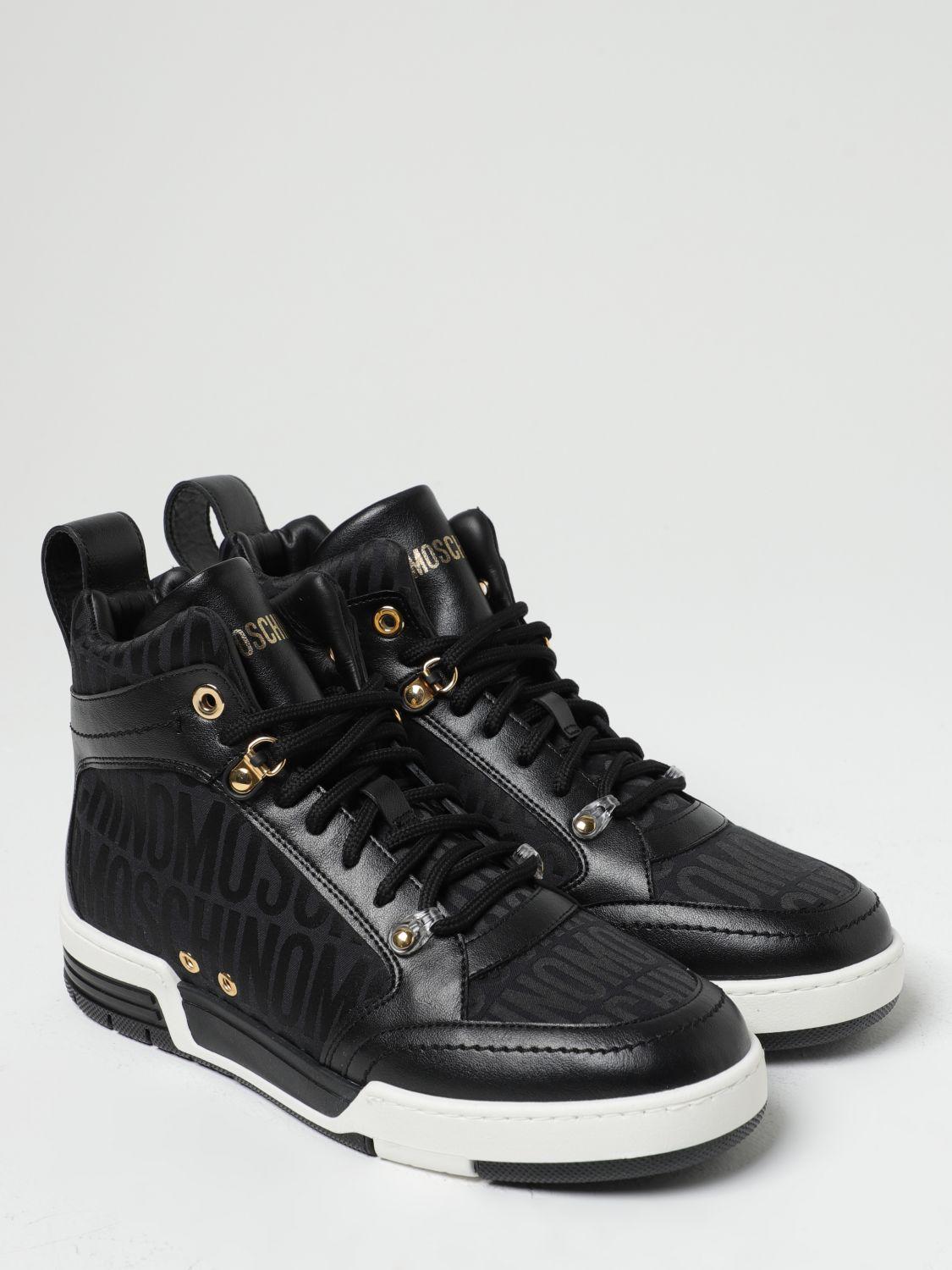 Moschino Couture Trainers in Black for Men | Lyst