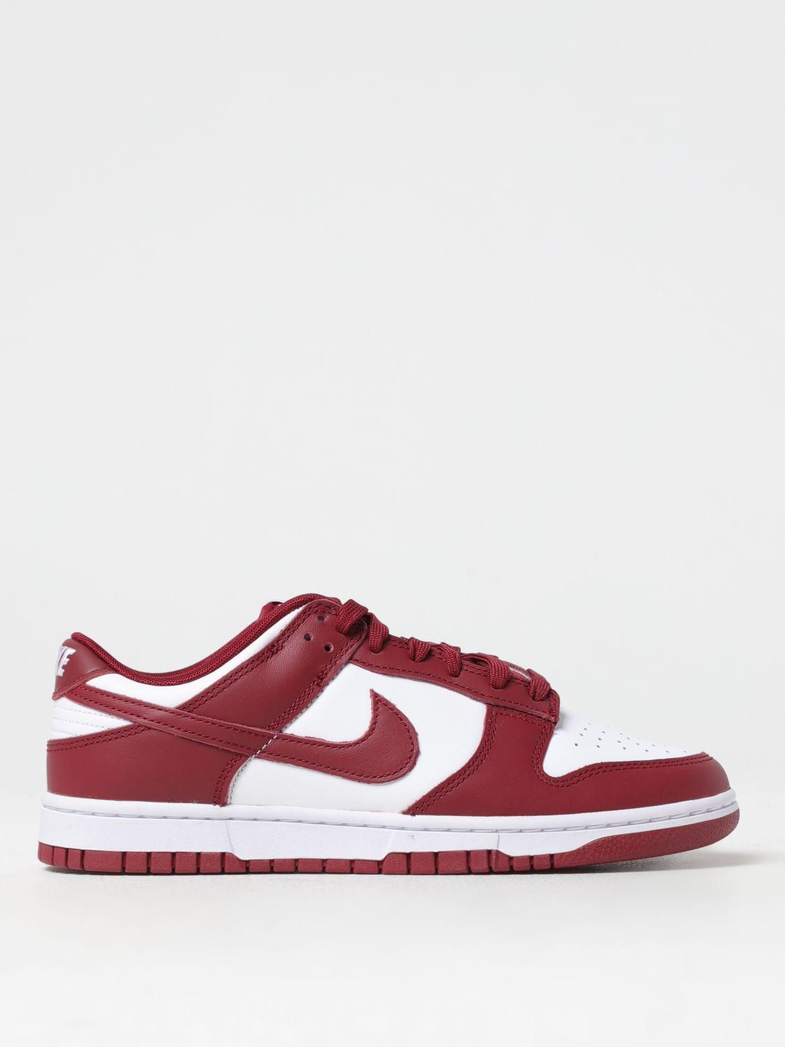 Nike red deals sneakers mens