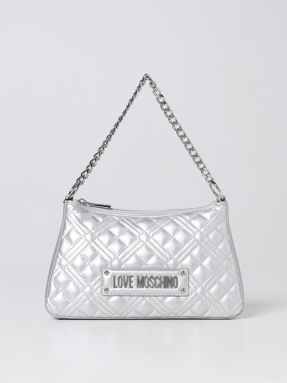 Love Moschino Shoulder Bag in White | Lyst