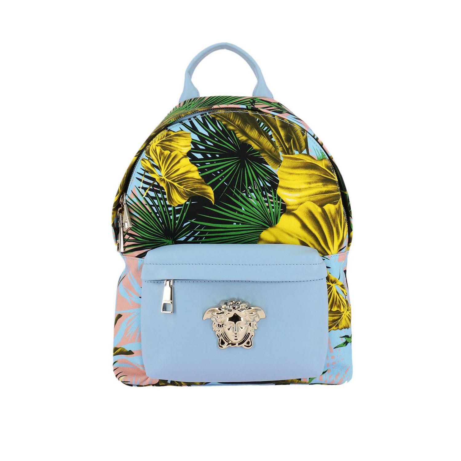 versace backpack women's