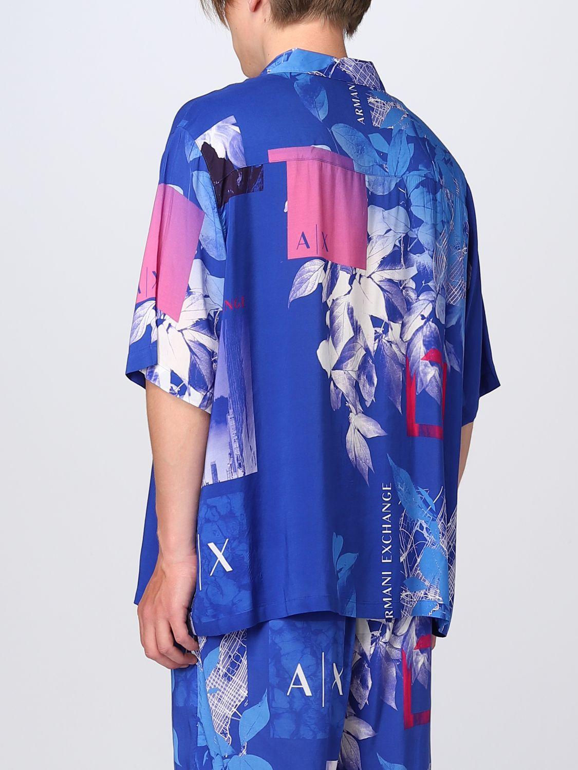 Armani floral sale shirt