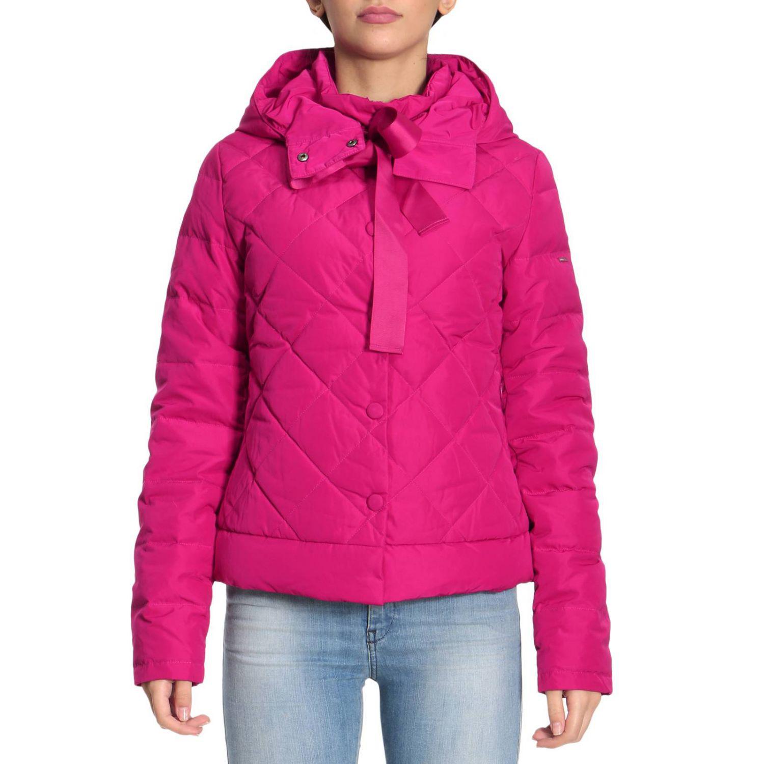 armani jeans coat womens