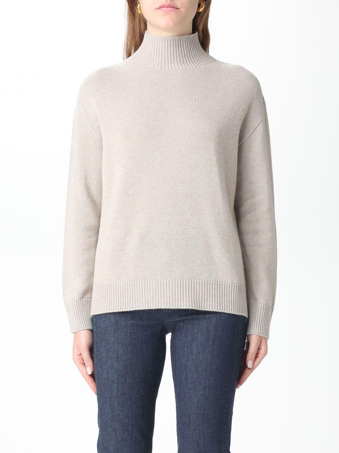 Max Mara Cashmere Sweater in White | Lyst Canada
