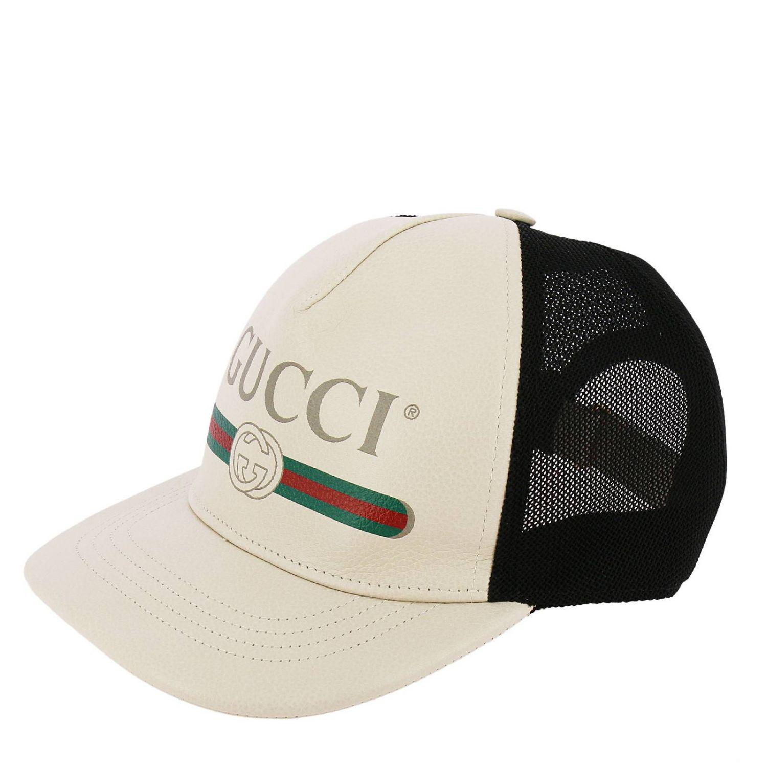 gucci white cap