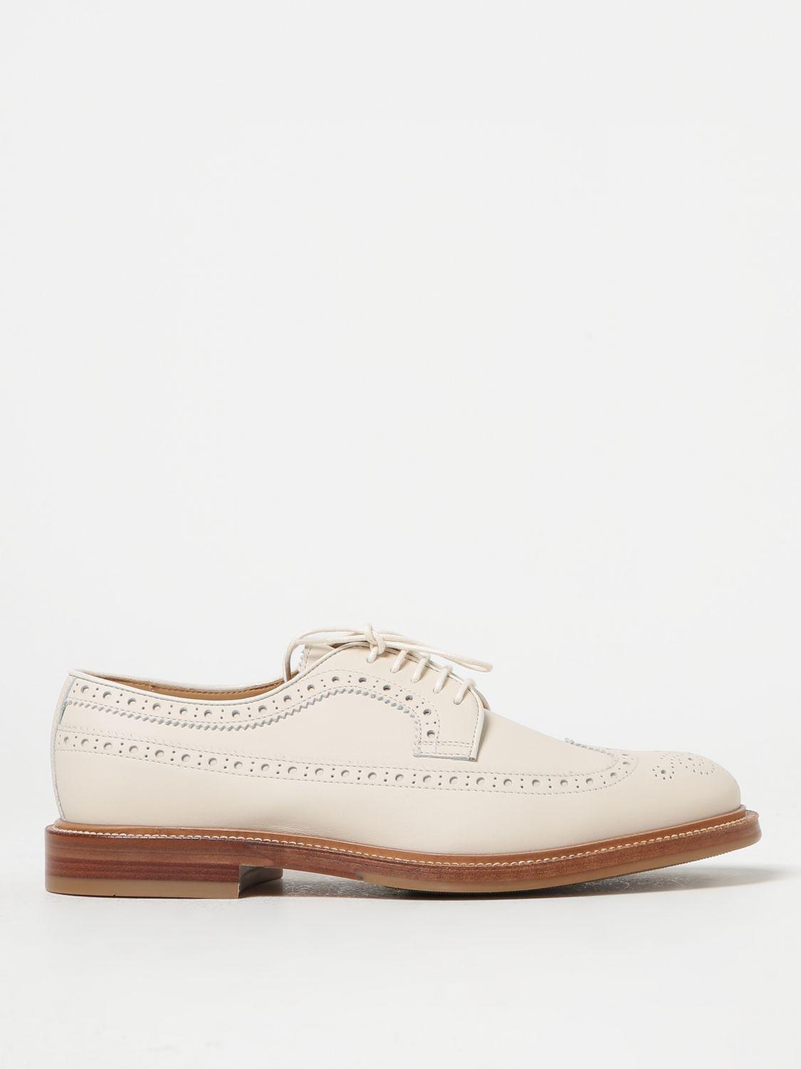 Brunello Cucinelli Brogue Shoes in White for Men