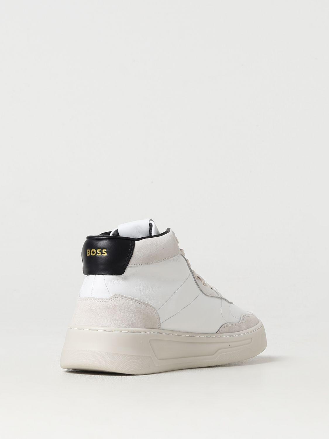 BOSS by HUGO BOSS Trainers in White for Men | Lyst