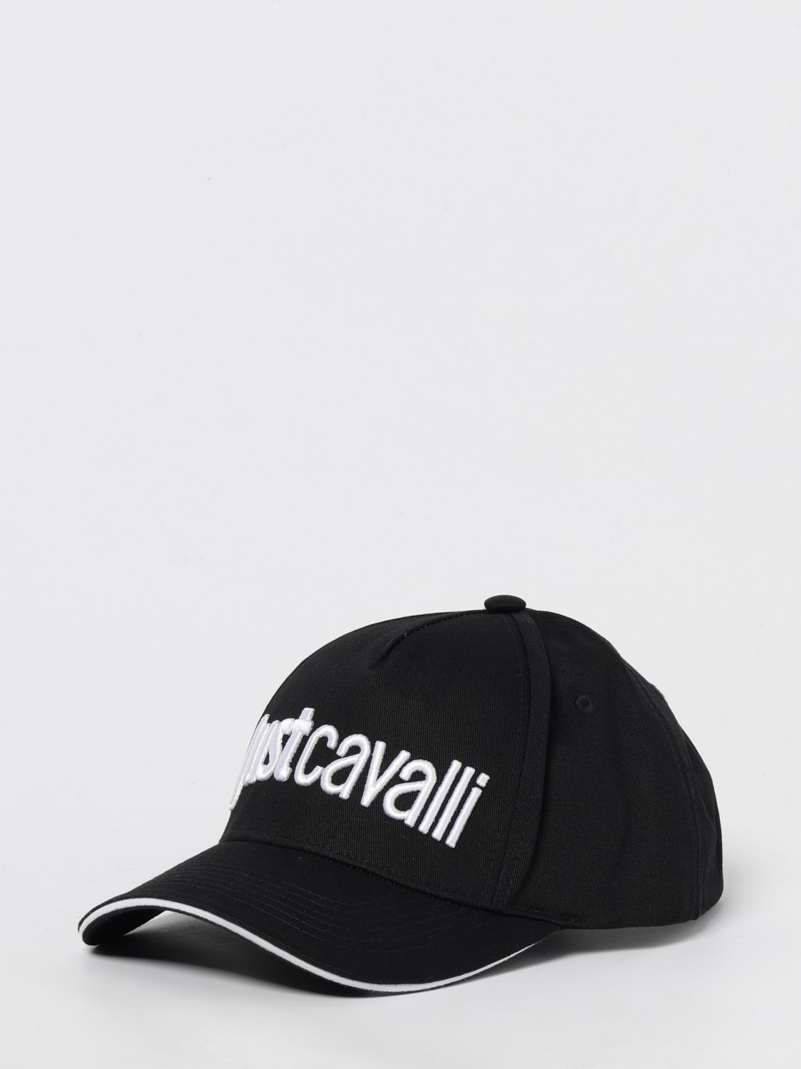 just-cavalli-black-Chapeau-