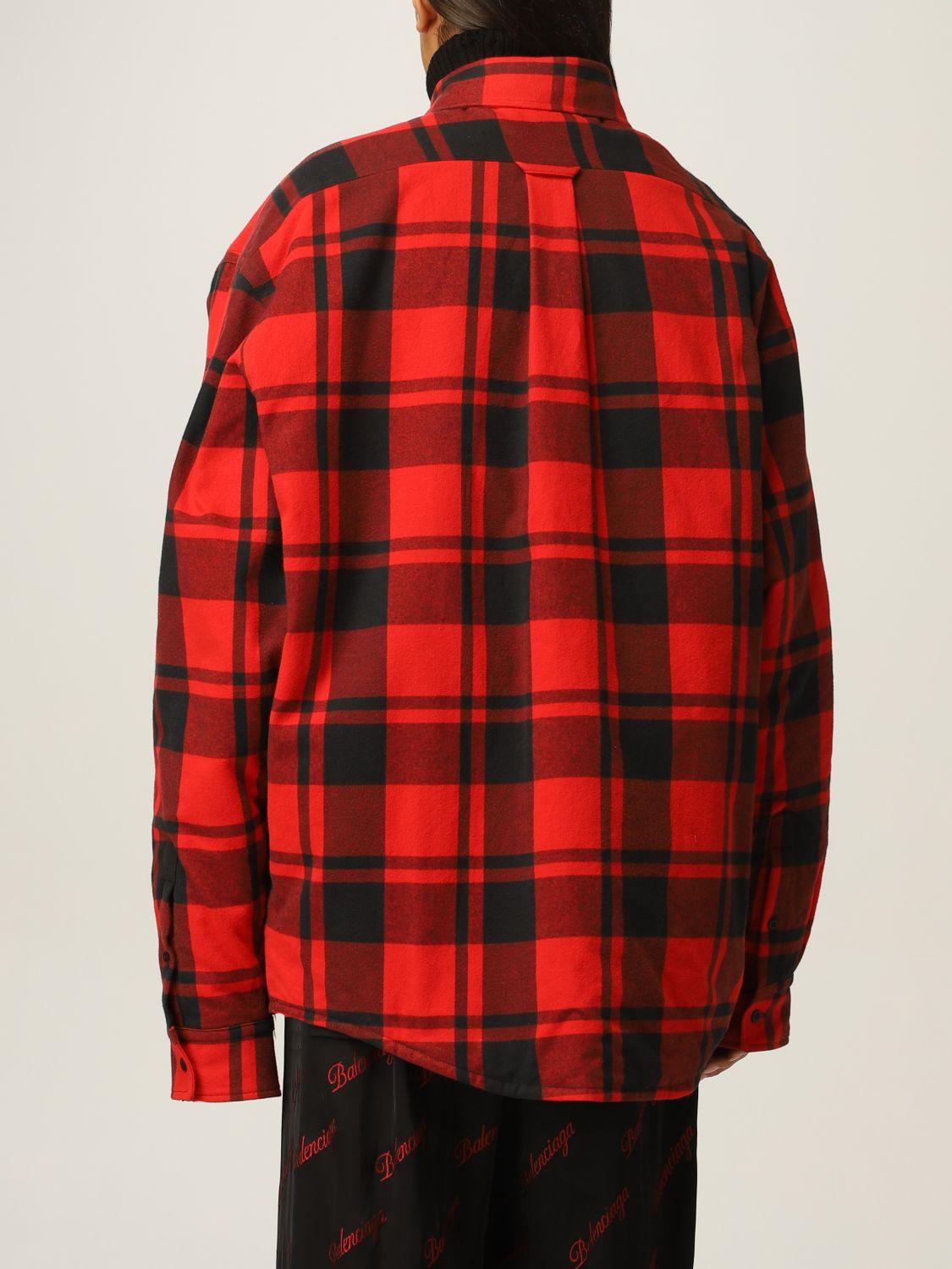 balenciaga red jacket