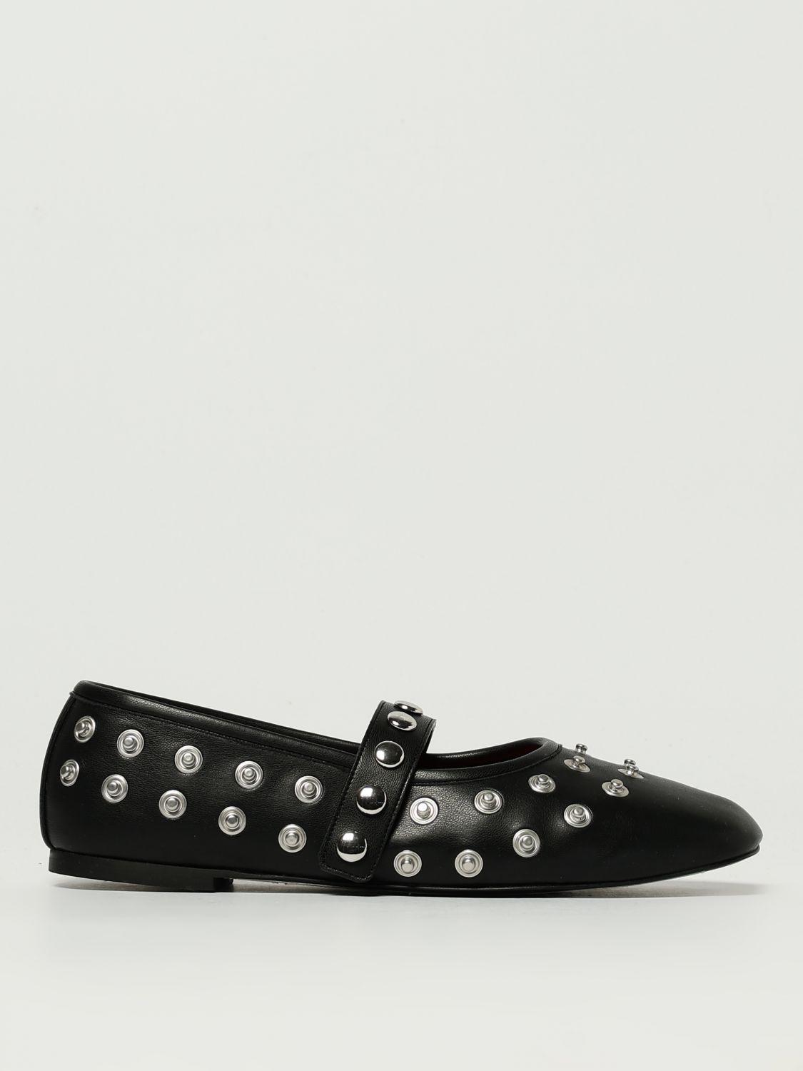 サンダル・ミュール Stella McCartney Stella McCartney Flat shoes Stella McCartney Ryder Ballet Flats | Blue | FARFETCH