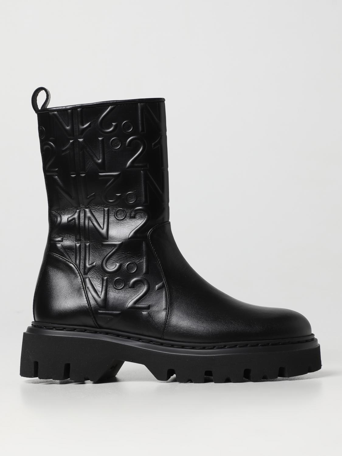 N°21 Pointed Toe Leather Boots With Block Heel N°21 Boots for Women | Online Sale up to 47% off | Lyst Canada