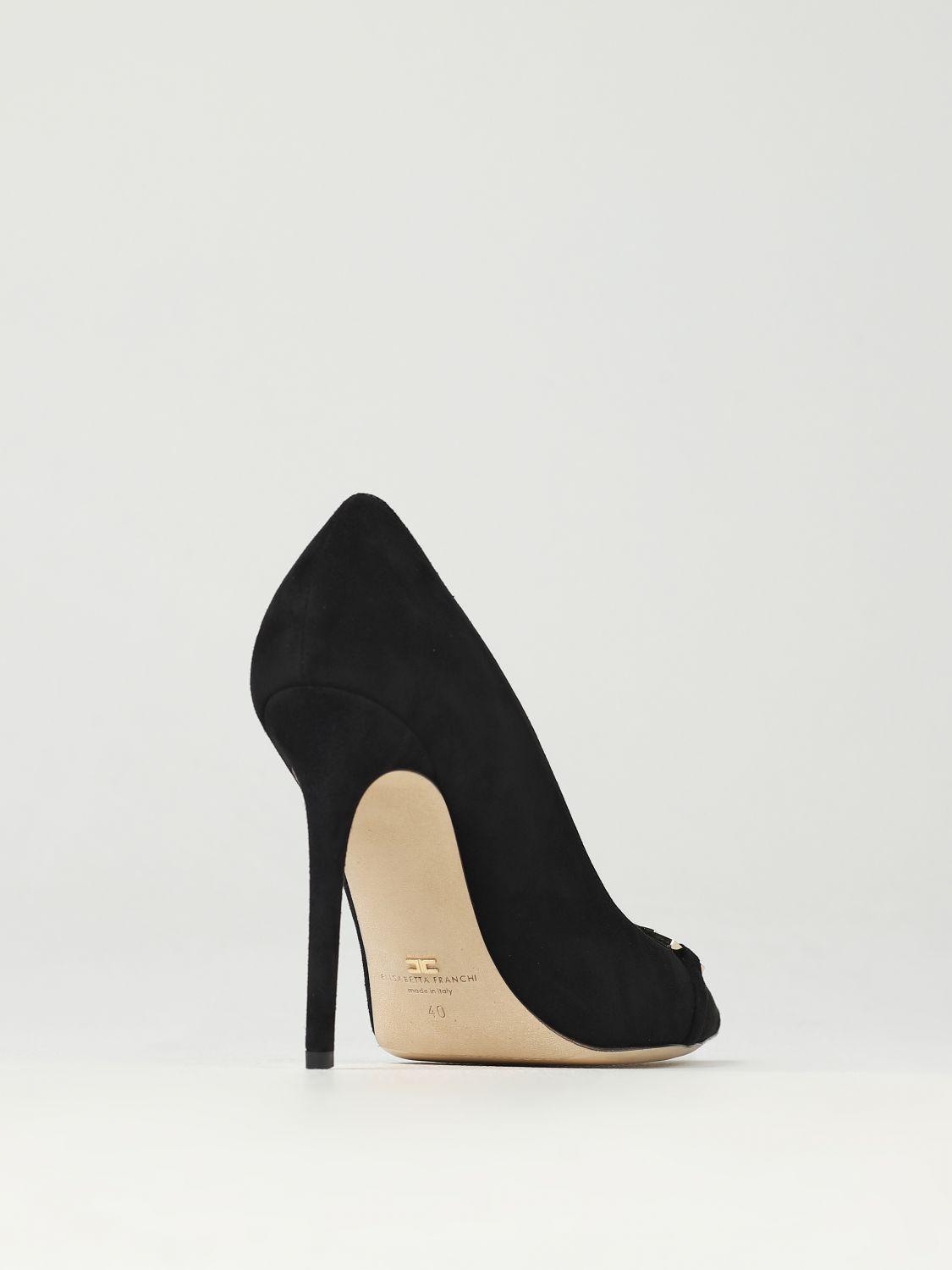 Elisabetta Franchi Court Shoes in Black | Lyst