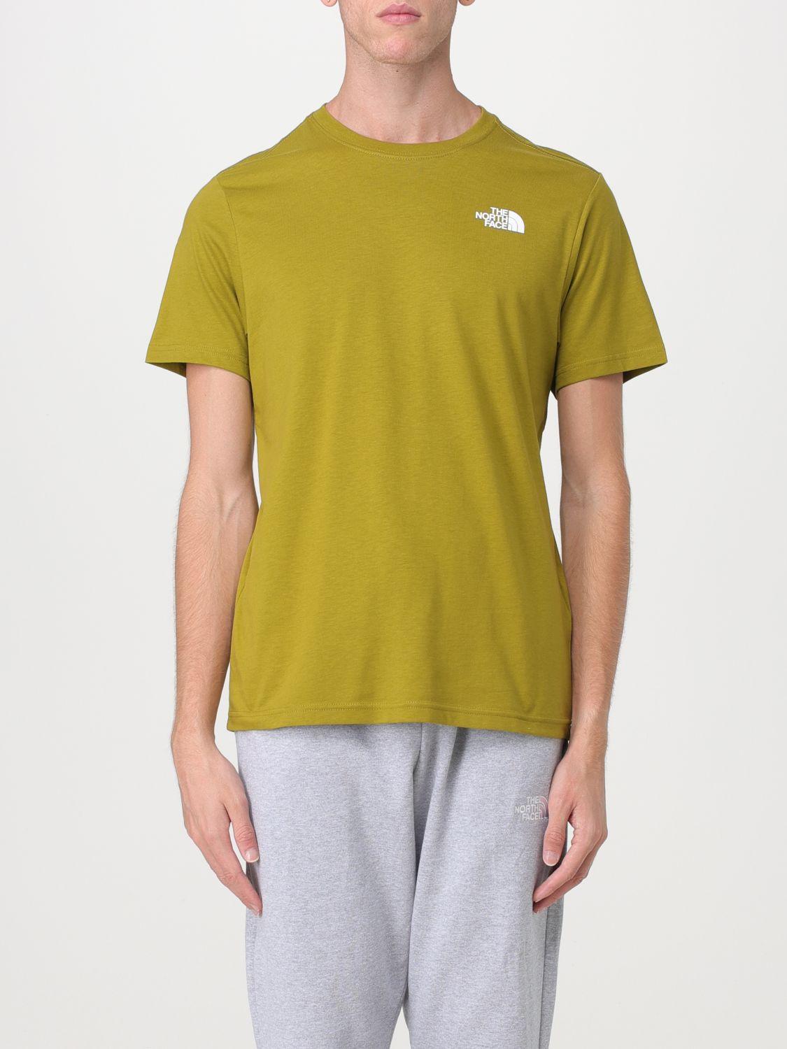 The North Face T shirt in Yellow for Men Lyst UK