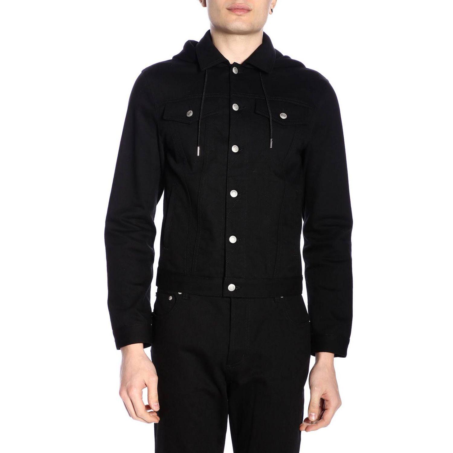 Alexander McQueen Jacket Men in Black for Men - Lyst