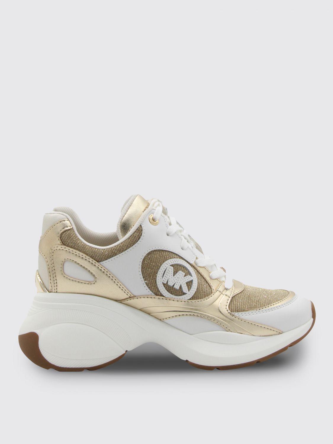 Gold mk sneakers deals