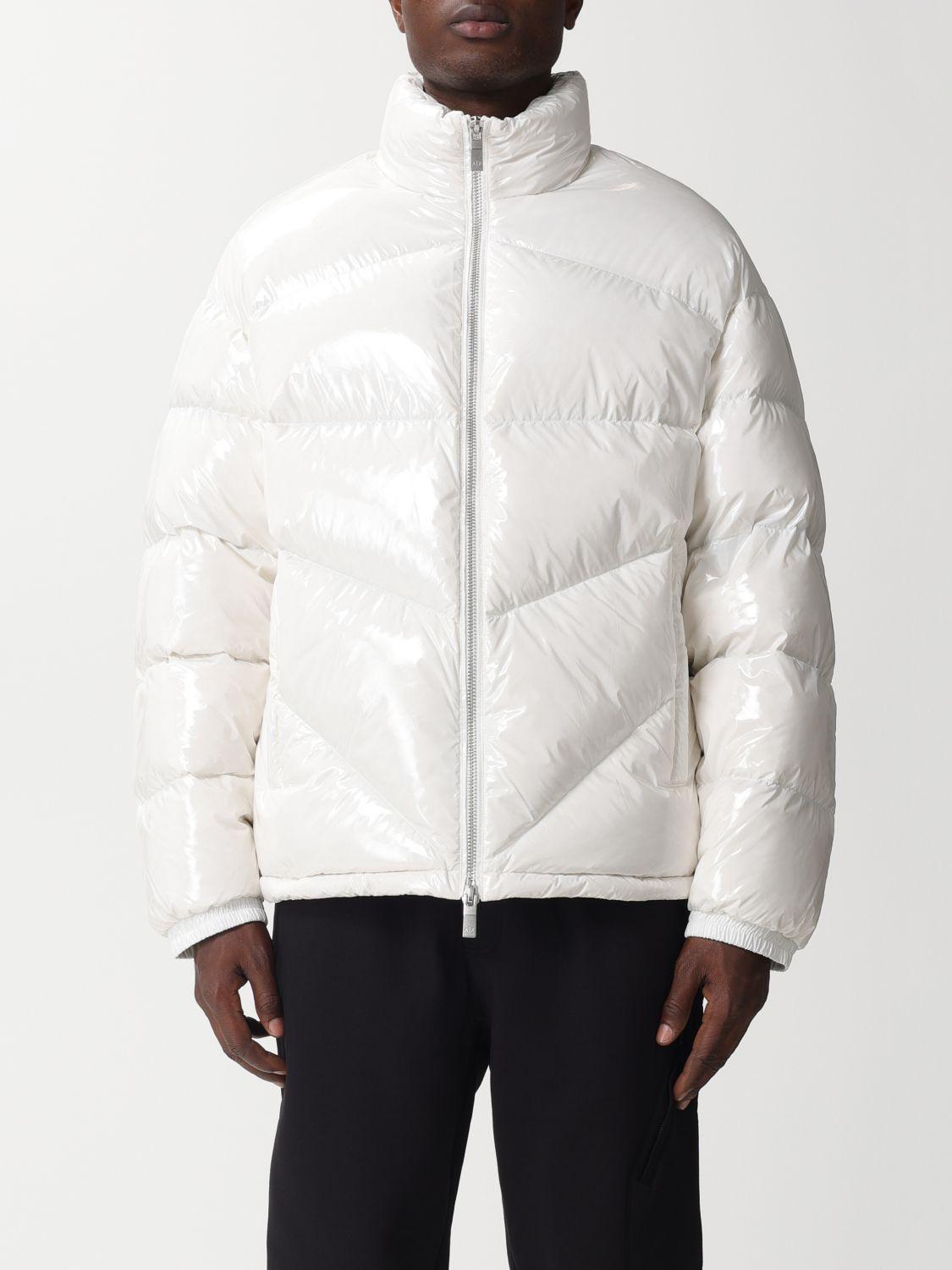 Armani Exchange Jacket in White for Men Lyst