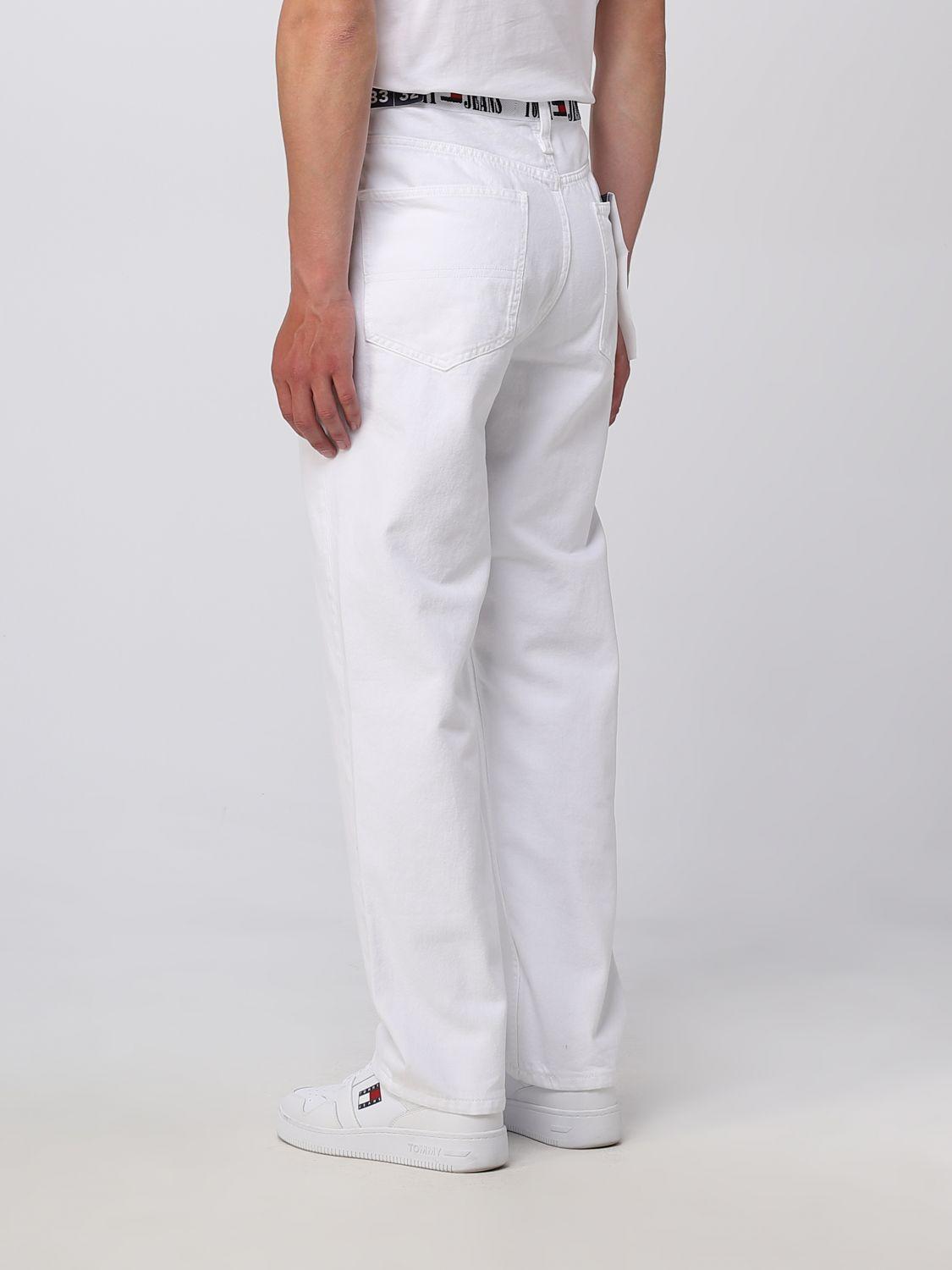 Tommy Hilfiger Jeans in White for Men | Lyst