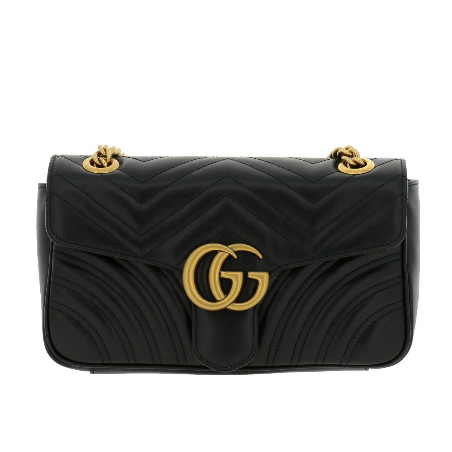black gucci purse crossbody