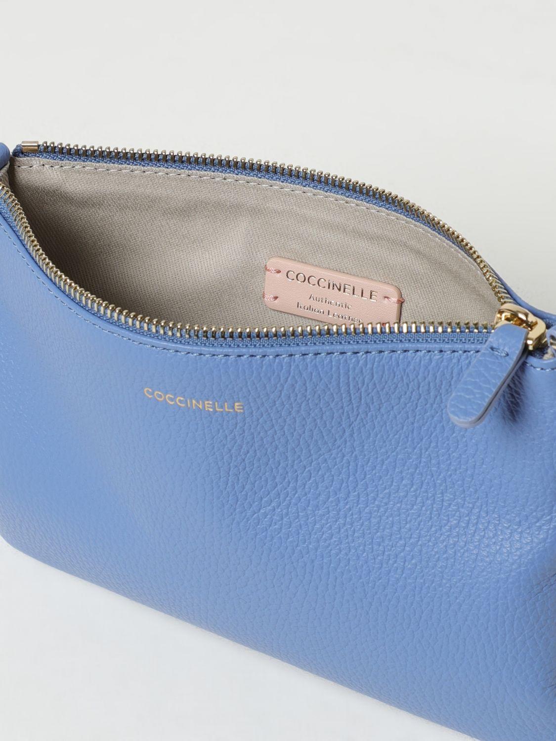 バッグ・カバンその他 COCCINELLE Woman Mini bag Gnawed Blue E1RFF550101 B36 COCCINELLE: Handbag woman - Gnawed Blue | Coccinelle mini