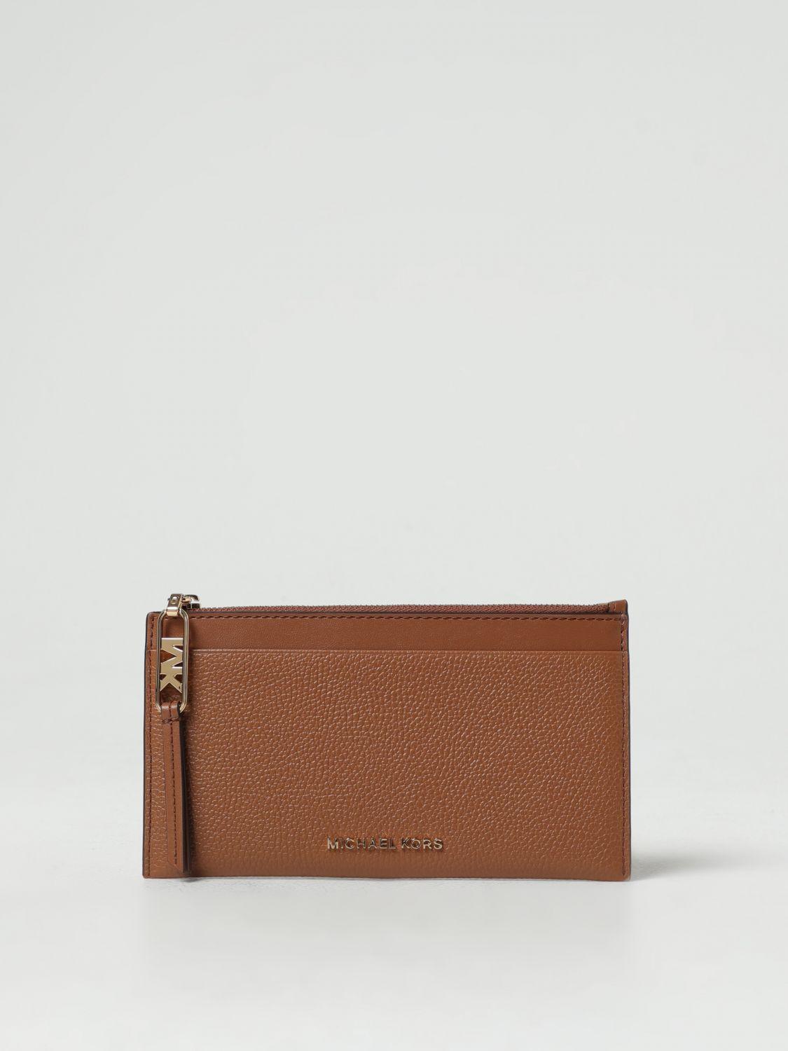 brown wallet michael kors