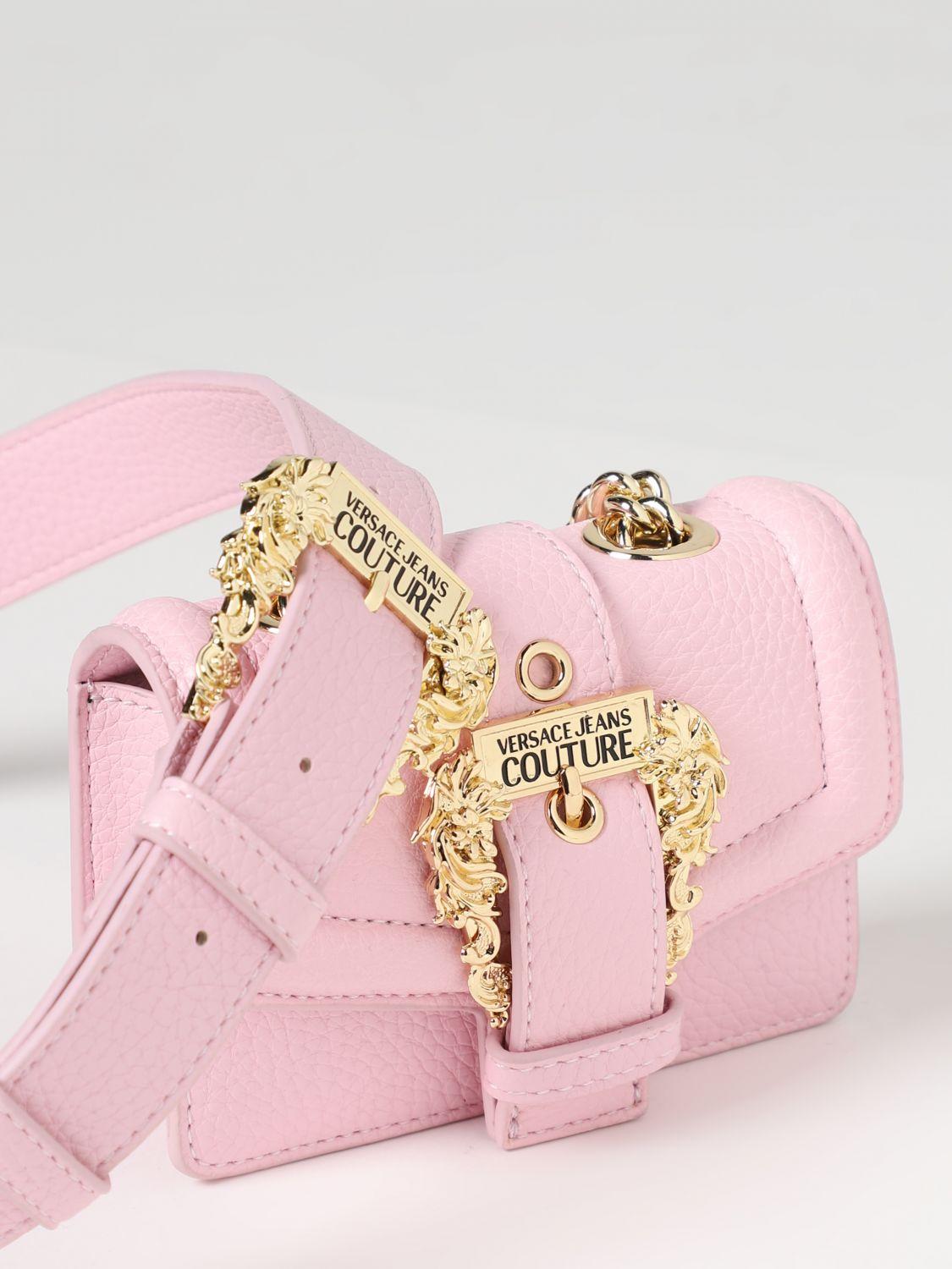 Versace Jeans Couture: Pink Mini Couture I Bag