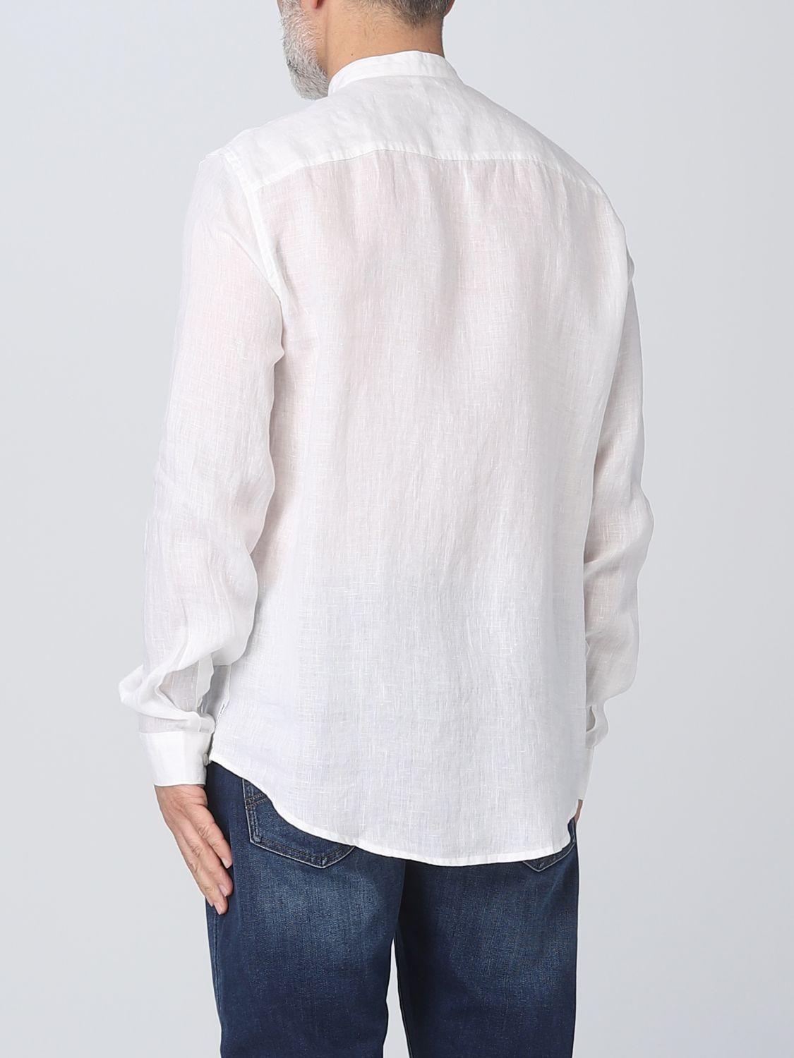 armani exchange shirts white