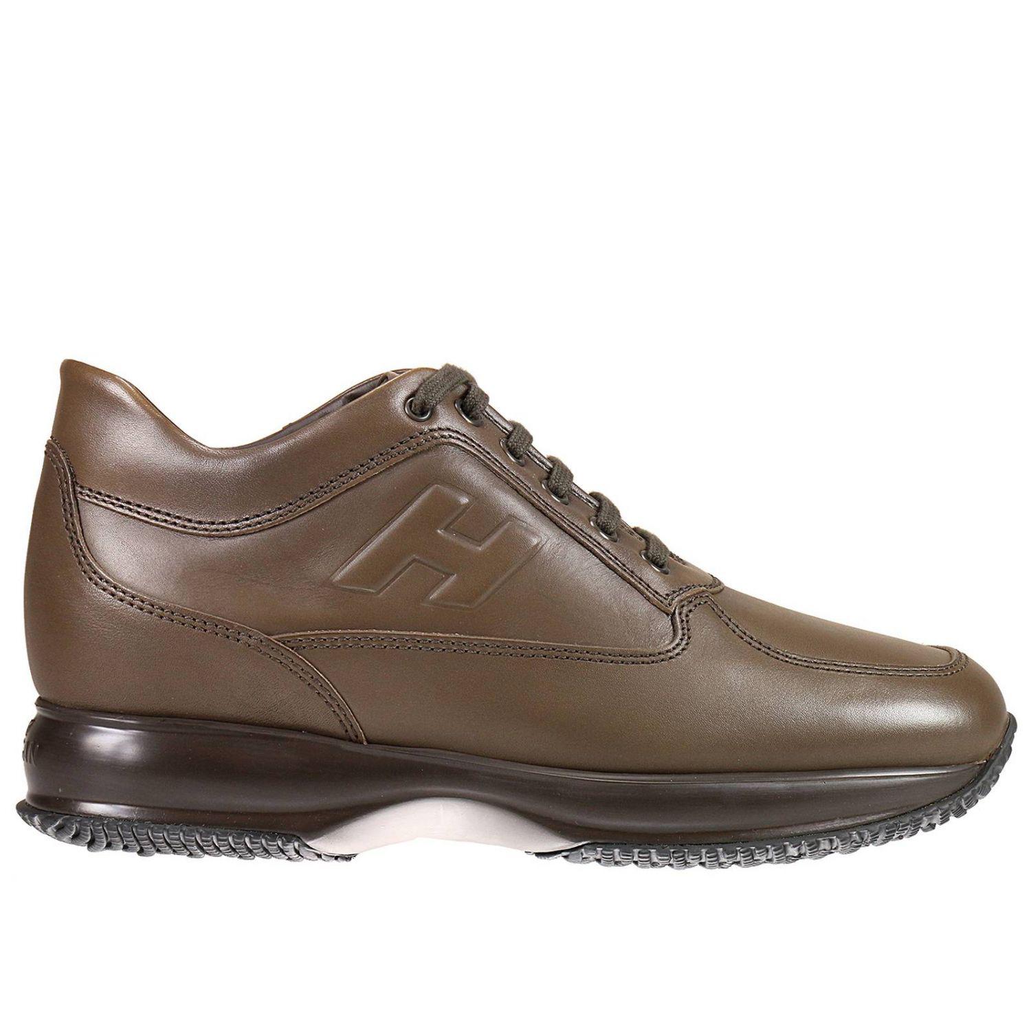 Hogan Leather Sneakers Shoes Man for Men Lyst