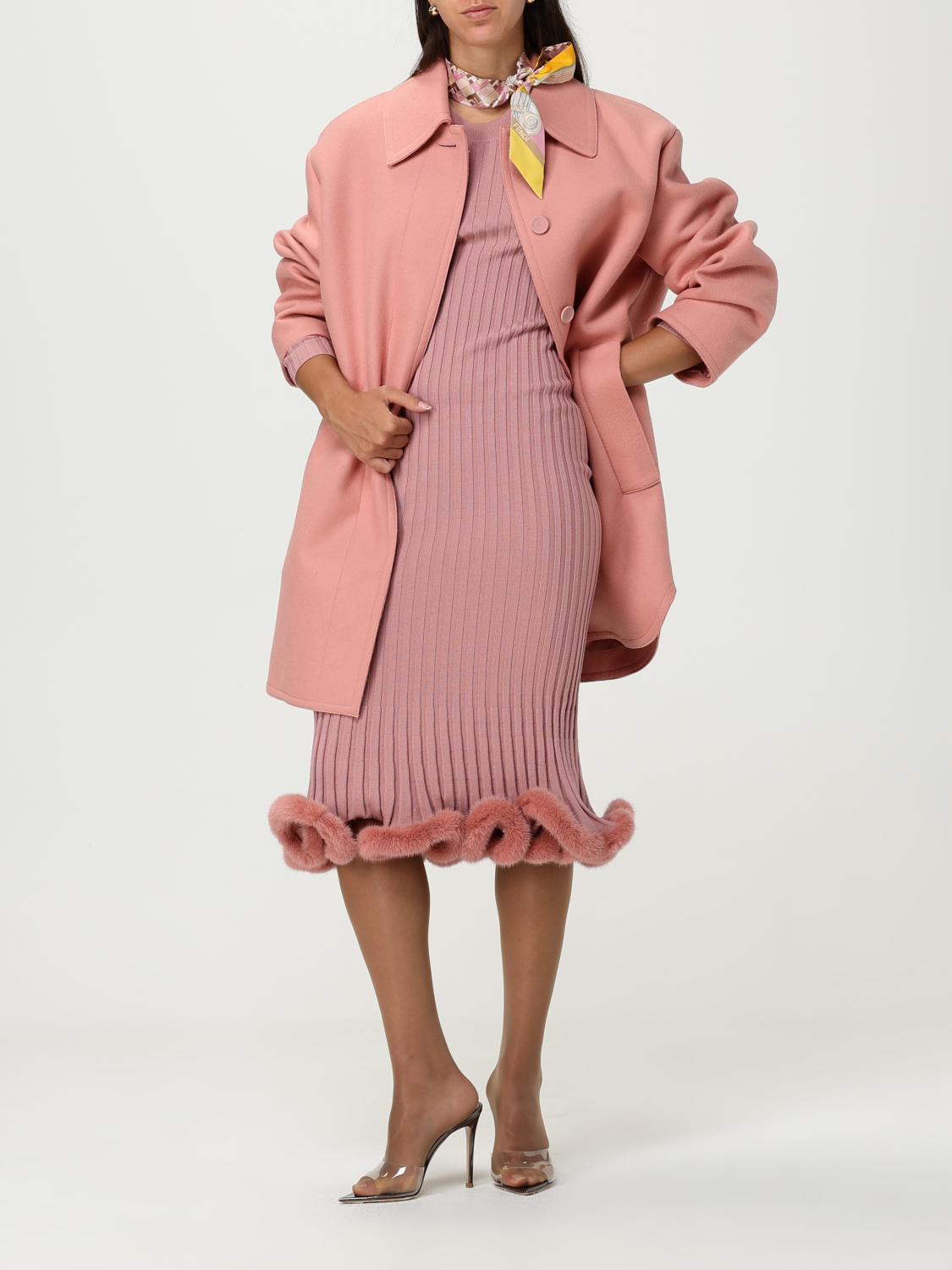 Pink Fendi Coats for Women | Lyst