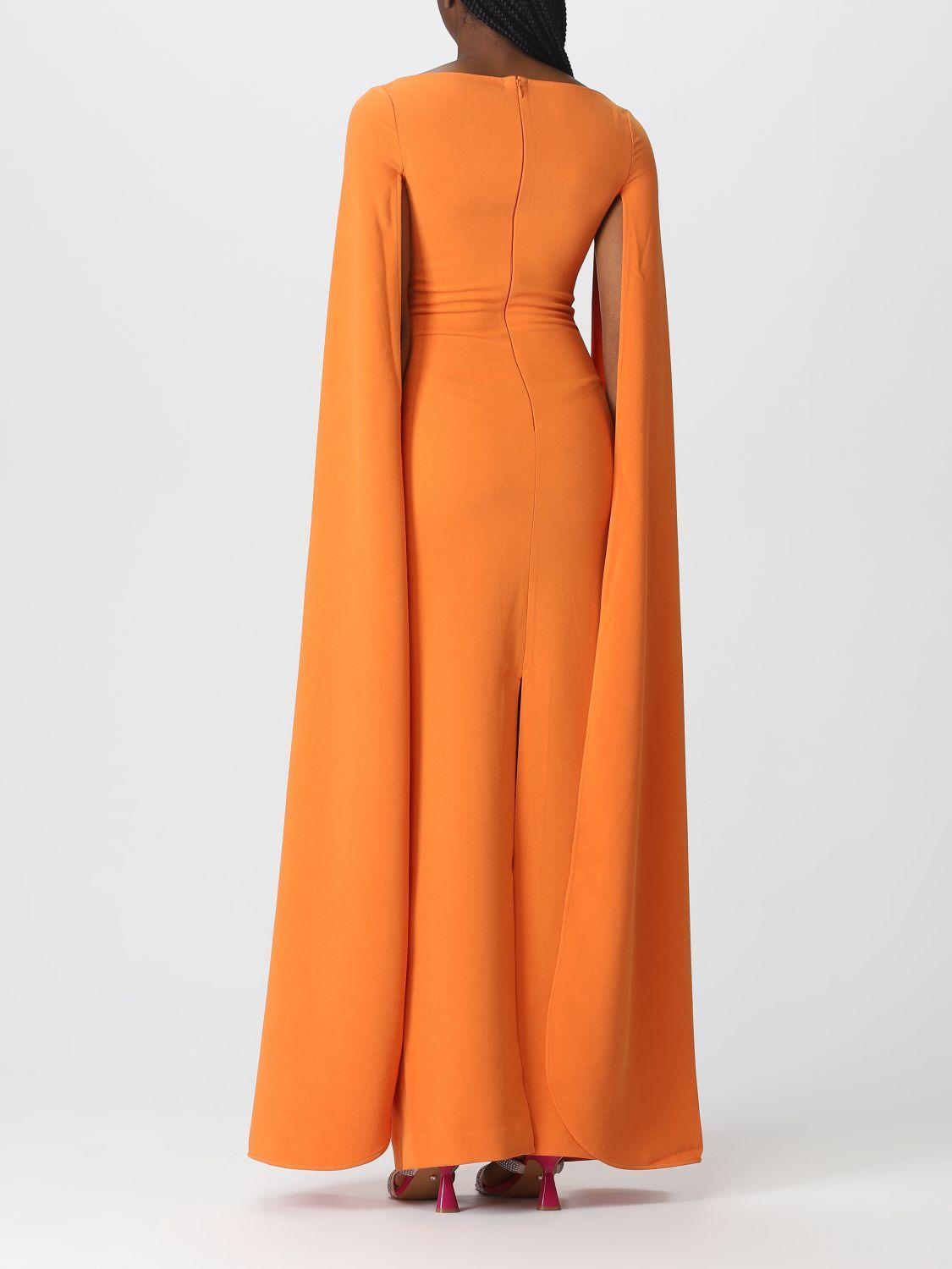 Solace london hotsell orange dress
