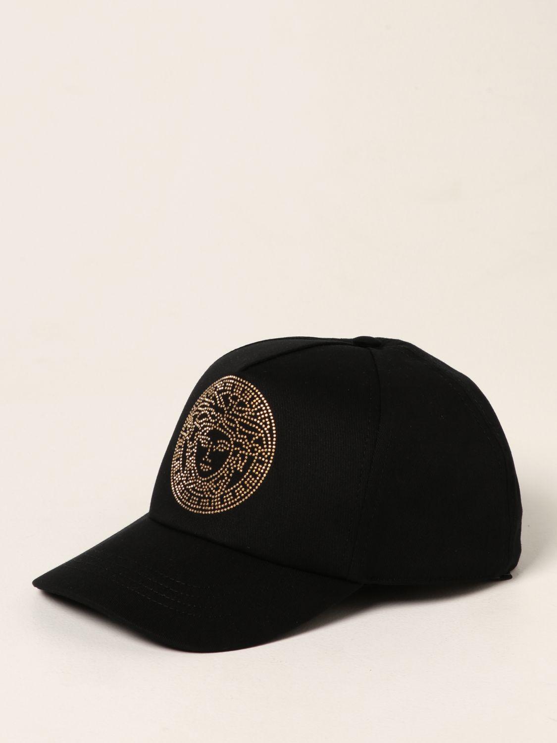 Versace Hat Hat in Black for Men | Lyst