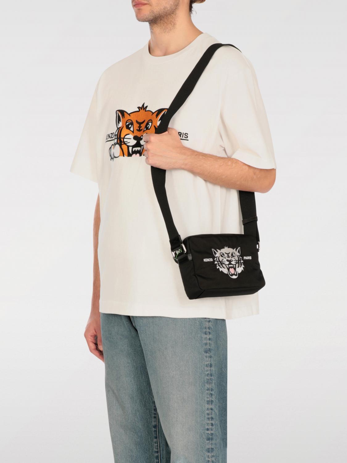 Giglio Kenzo Shoulder Bag Mens KENZO Bags In Black For Men Lyst UK