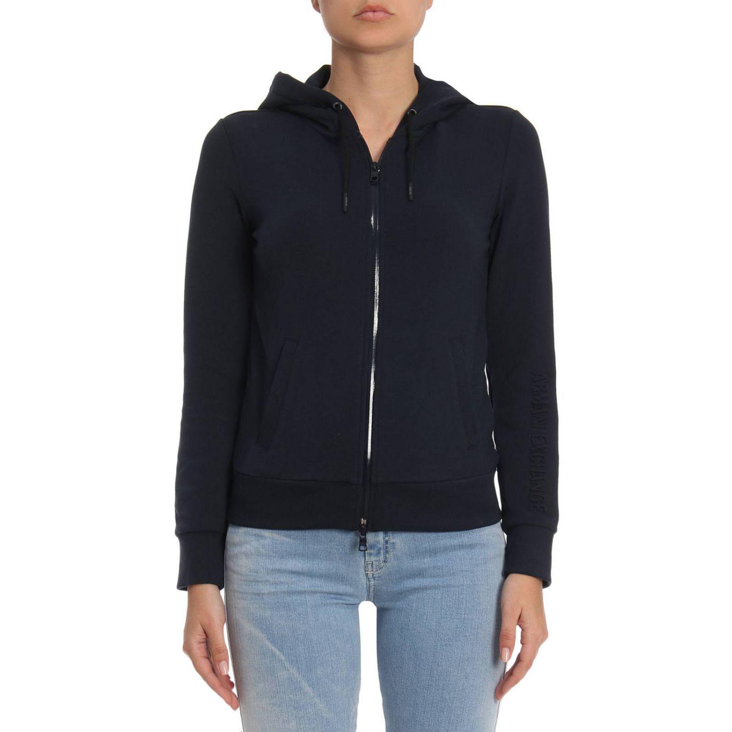 Armani Exchange Hoodie Women's on Sale, UP TO 67% OFF | www 