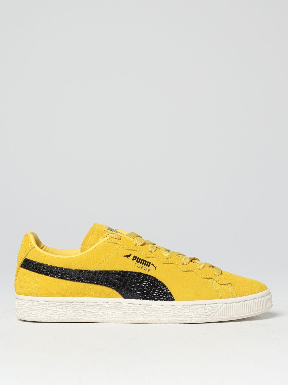 puma yellow sneakers women