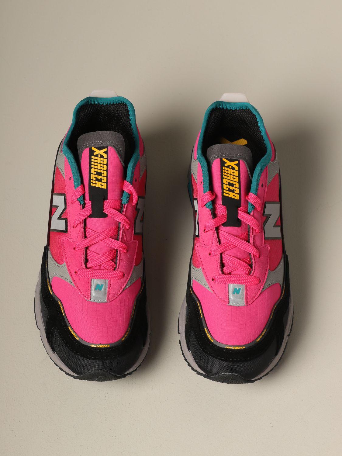 New Balance Synthetic X Racer Trainers in Fuchsia (Pink) - Save 76% | Lyst
