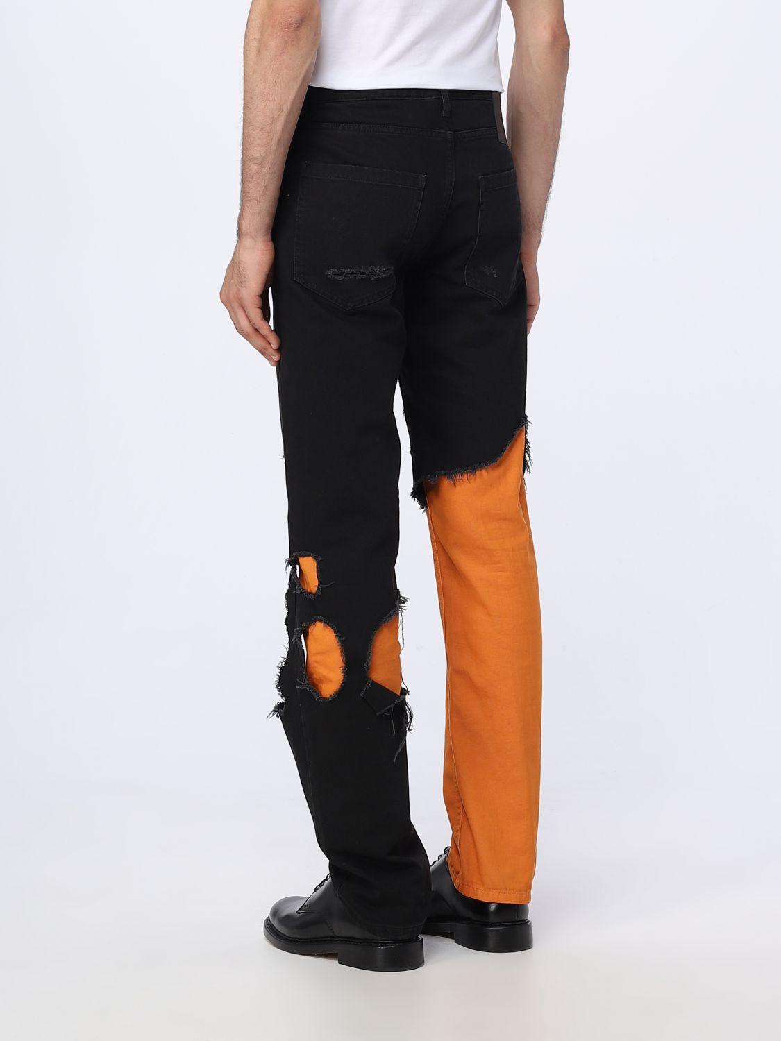 Raf Simons Jeans in Black for Men | Lyst