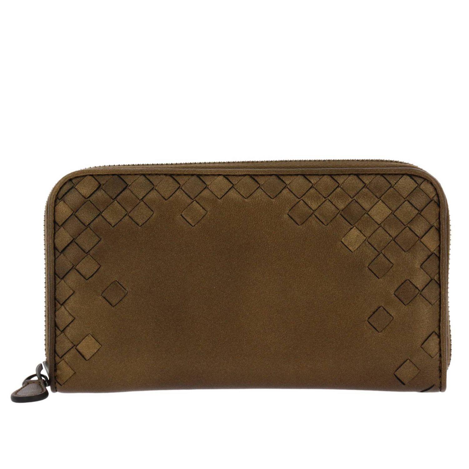Bottega Leather Wallet Women Lyst